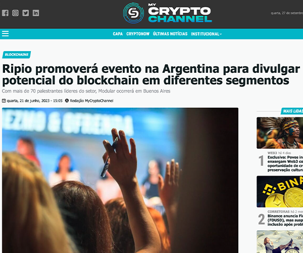 Ripio-promoverá-evento-na-Argentina-para-divulgar-potencial-do-blockchain-em-diferentes-segmentos-My-Crypto-Channel